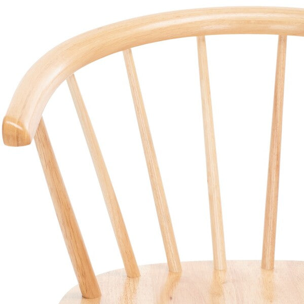 Blanchard Counter Stool in Natural with Backrest (Set of 2)