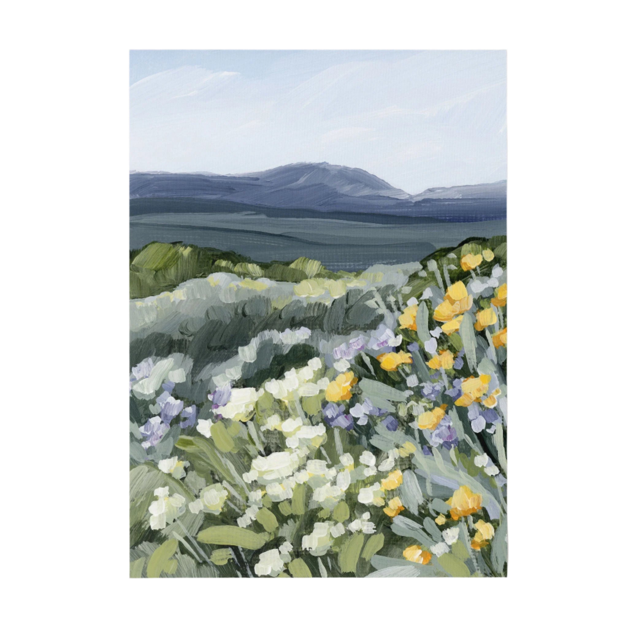 "Buffalo Mountain" Art Print