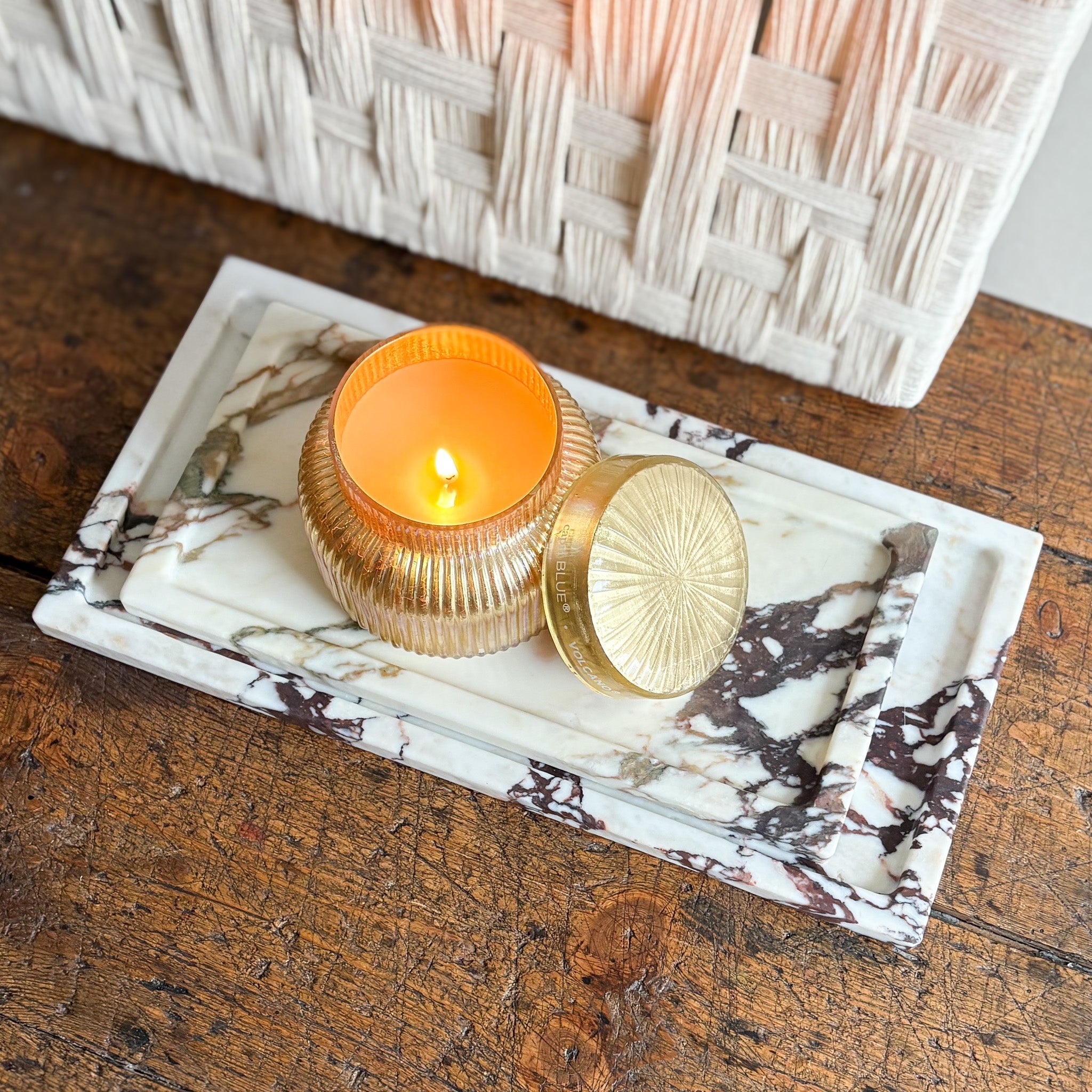 Calacatta Viola Marble Tray