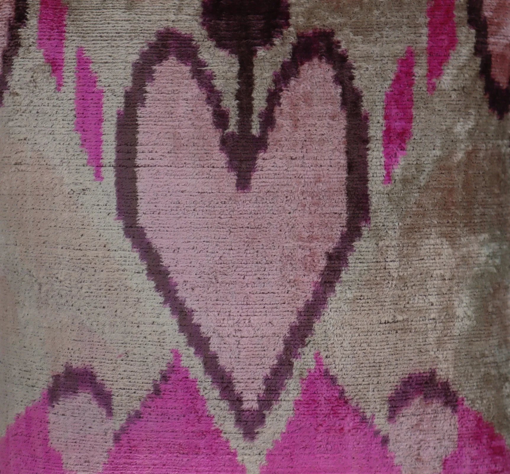 Canvello Handmade Decorative Throw Pillow with Down Filled Cushion Insert
