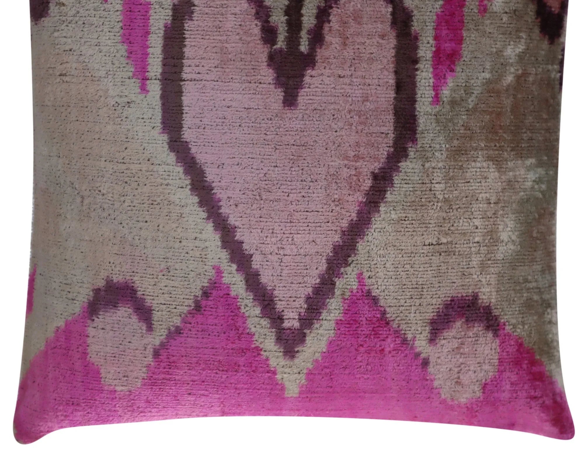 Canvello Handmade Decorative Throw Pillow with Down Filled Cushion Insert