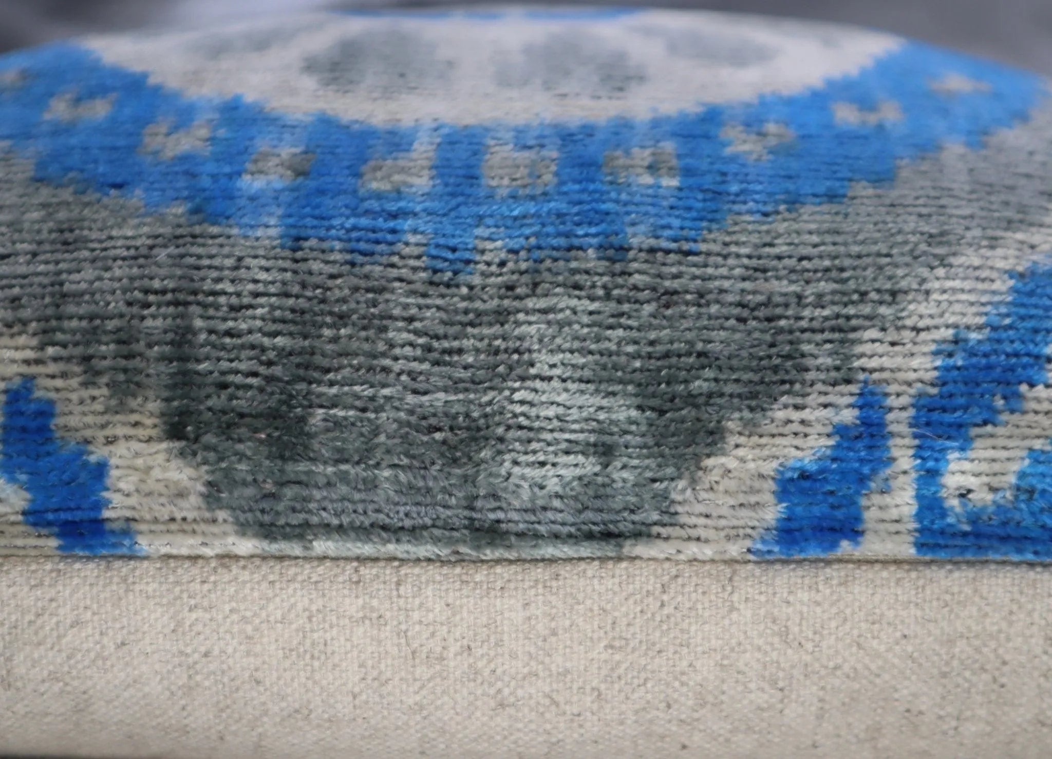Canvello Handmade Decorative Throw Pillow with Down Filled Cushion Insert