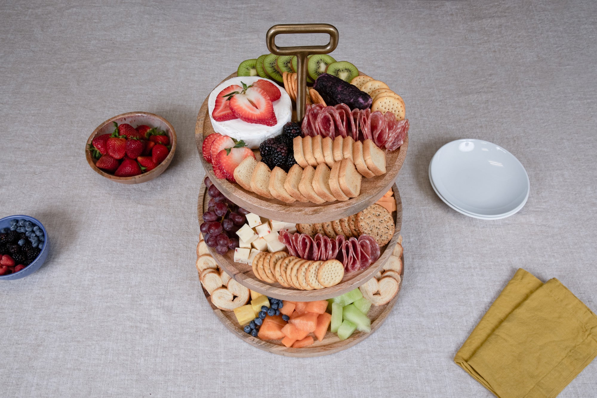 Tapas 3 Tier Serving Tray