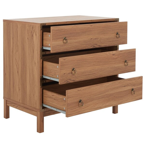 Galio 3 Drawer Chest in Oak