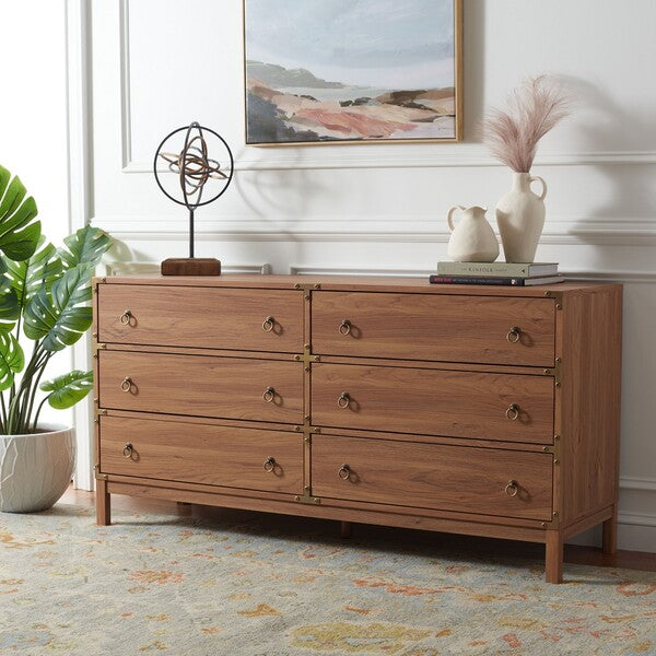 Galio 6 Drawer Chest in Oak