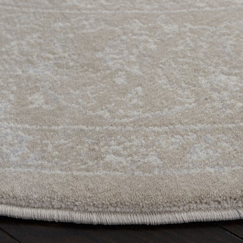Carnegie Polypropylene Rug in Light Beige and Cream