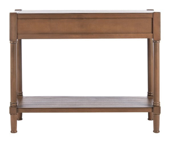 Filbert 2 Drawer Console Table in Brown