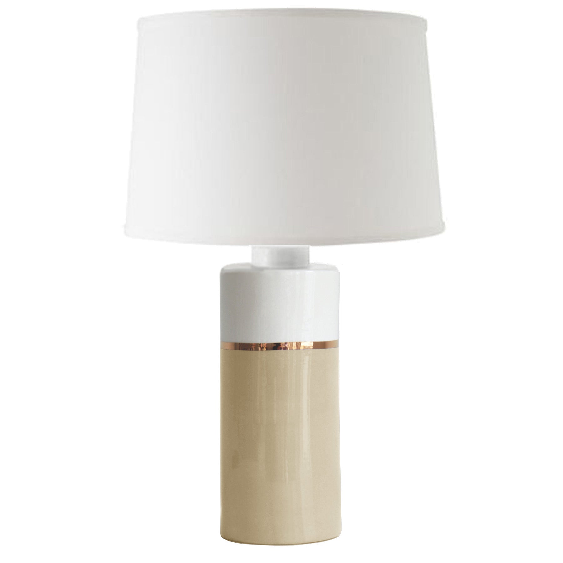 Color Block Column Lamp in Sand