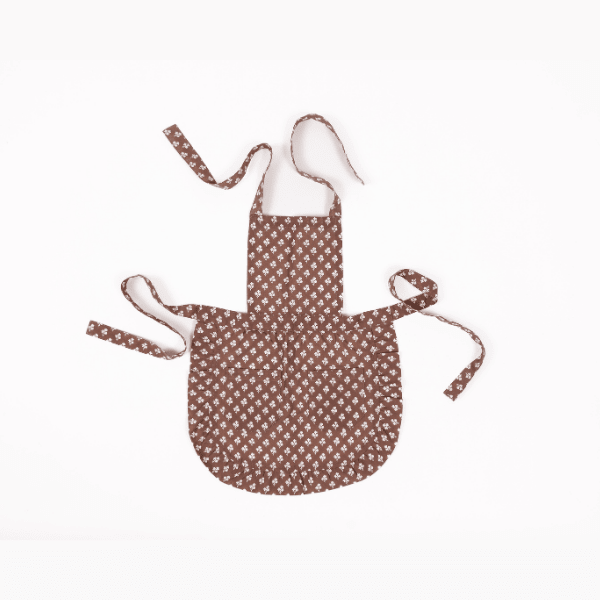Constance Floral Ruffled Apron