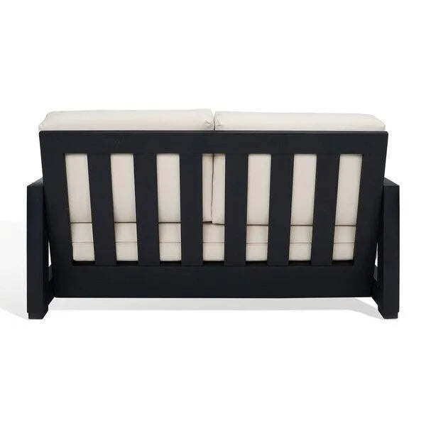 Safavieh Montford Beige Aluminum 2-seat Sofa