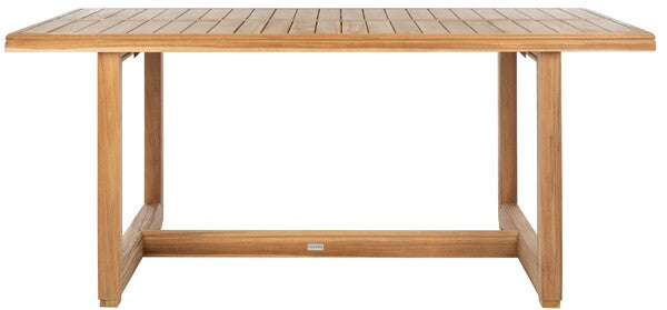 Montford Natural Teak Dining Table - The Mayfair Hall