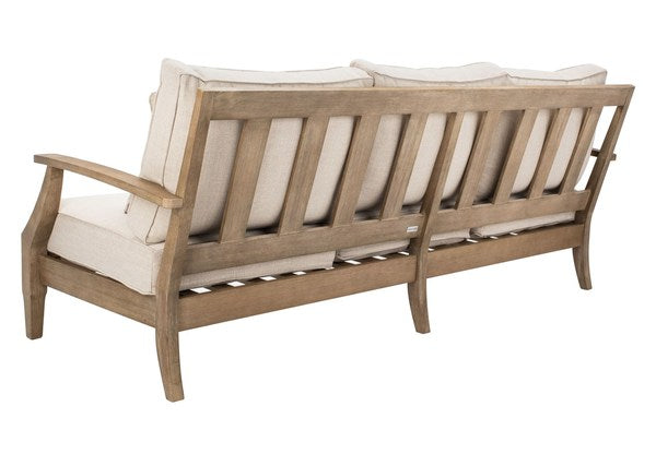 Martinique Natural Wood Patio Sofa - The Mayfair Hall