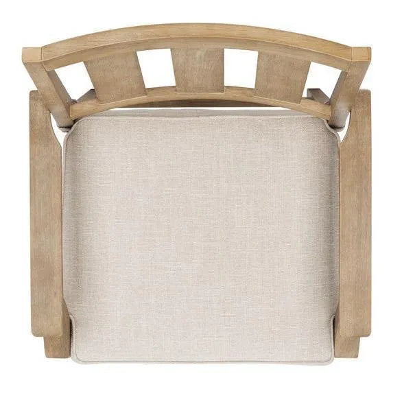 San Salvador Wood Counter Stool in Natural and White (Set of 2) - The Mayfair Hall
