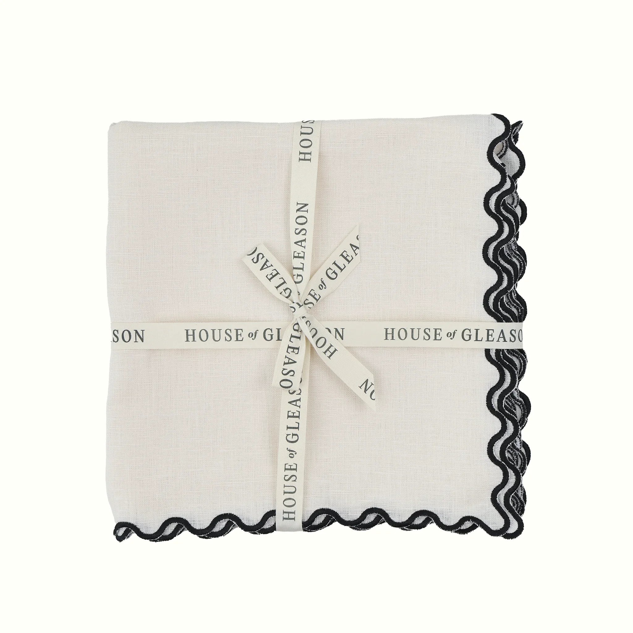 The Vivienne Dinner Napkins - Cream - The Mayfair Hall