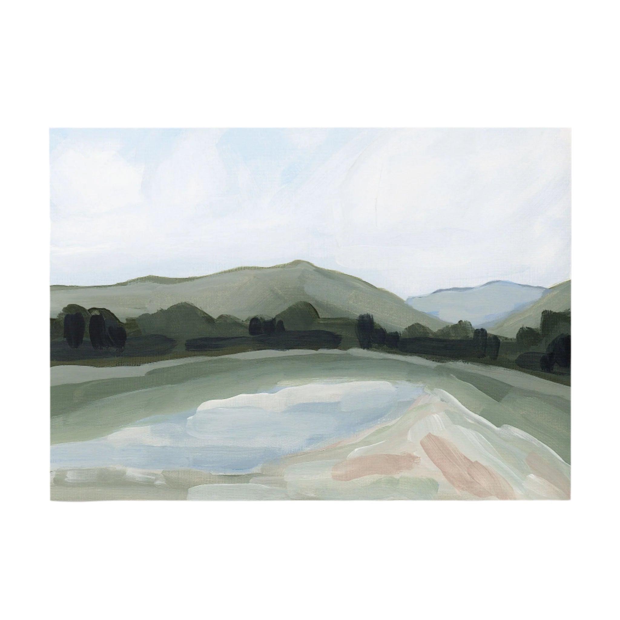 "Crossing the Water" Art Print