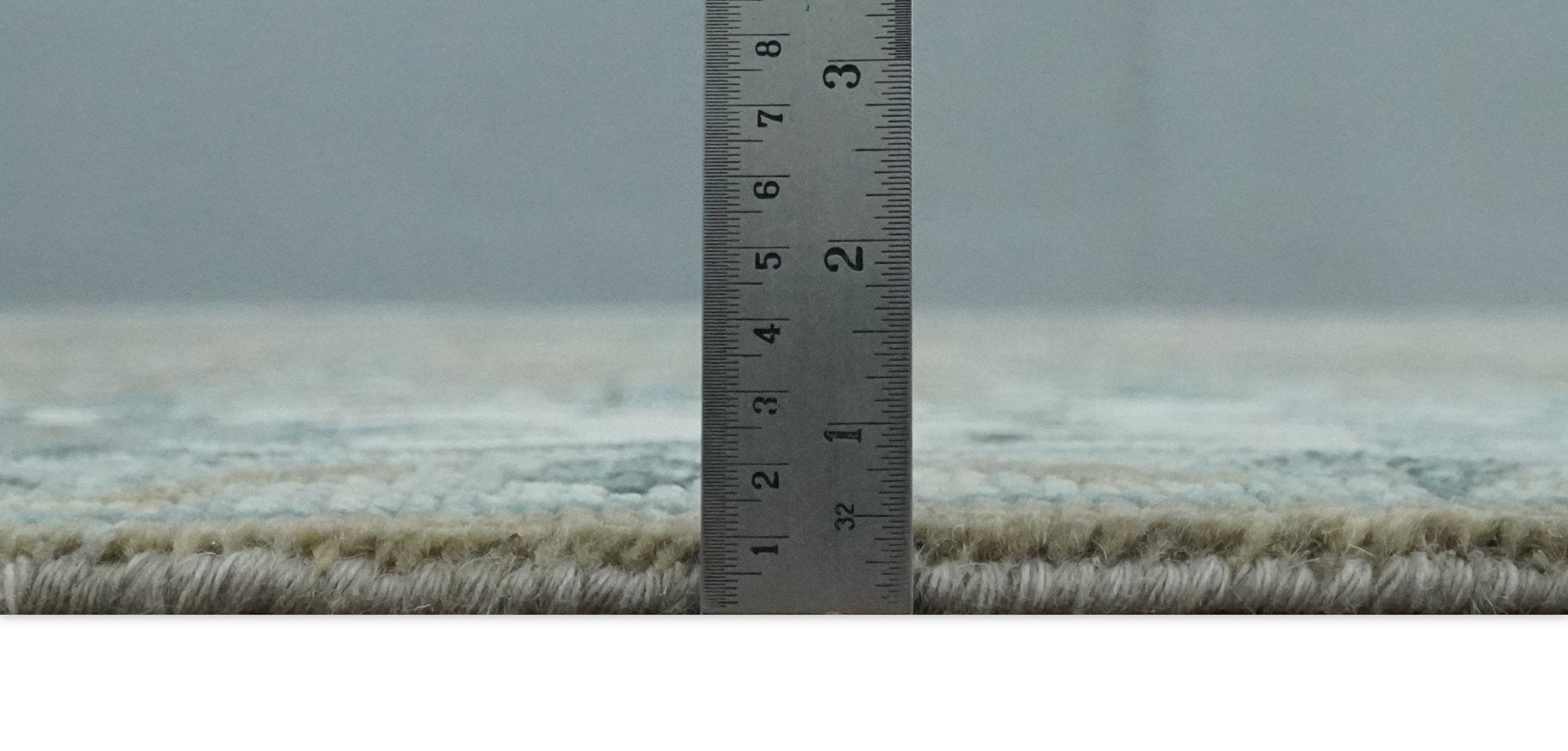 Custom Made Antique look Hand Knotted Beige, Ivory and Silver Oriental Oushak Multi Size Traditional Wool Area Rug - The Rug Decor