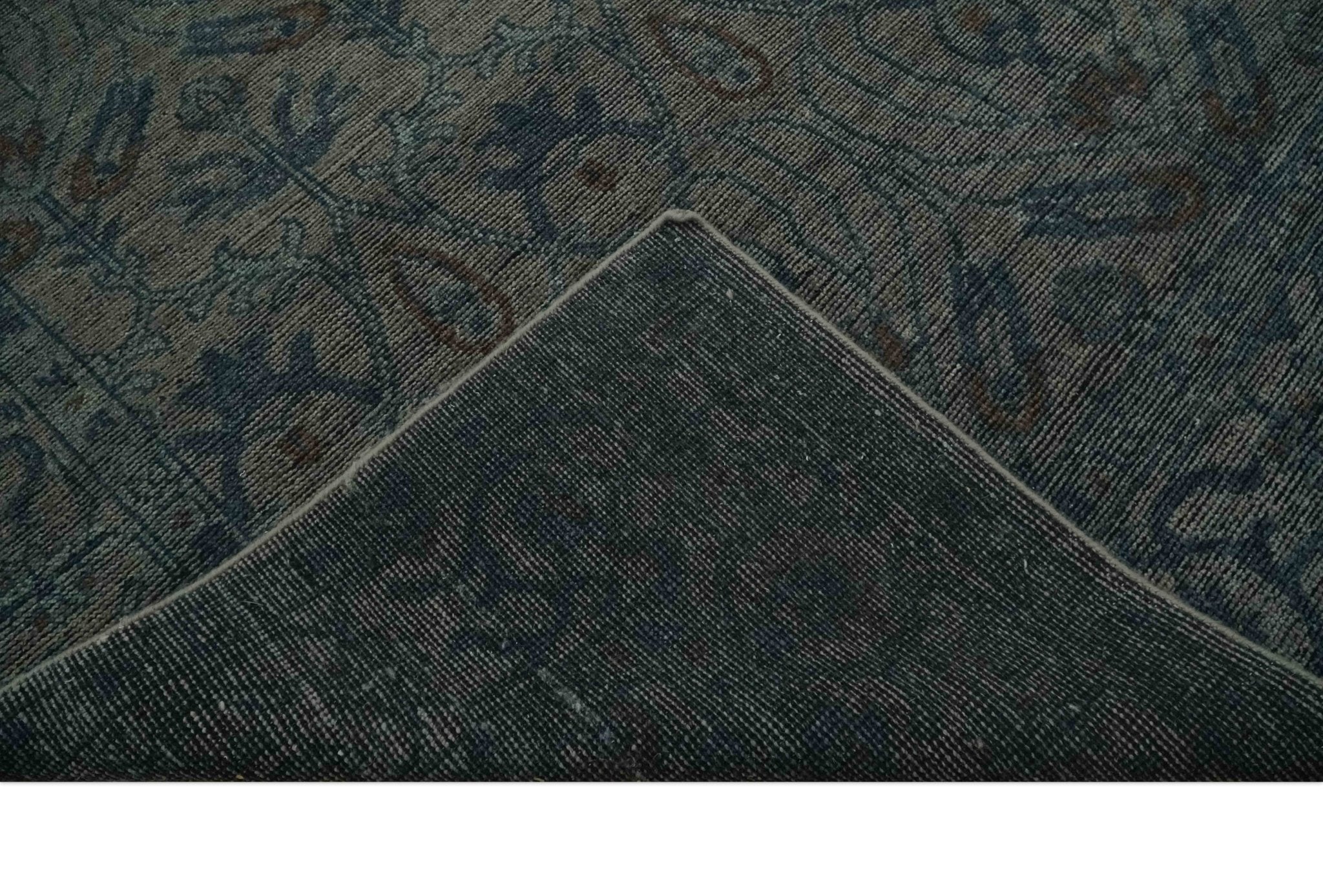 Custom Made Antique Style Gray, Taupe and Gray Traditional Design wool Rug - The Rug Decor