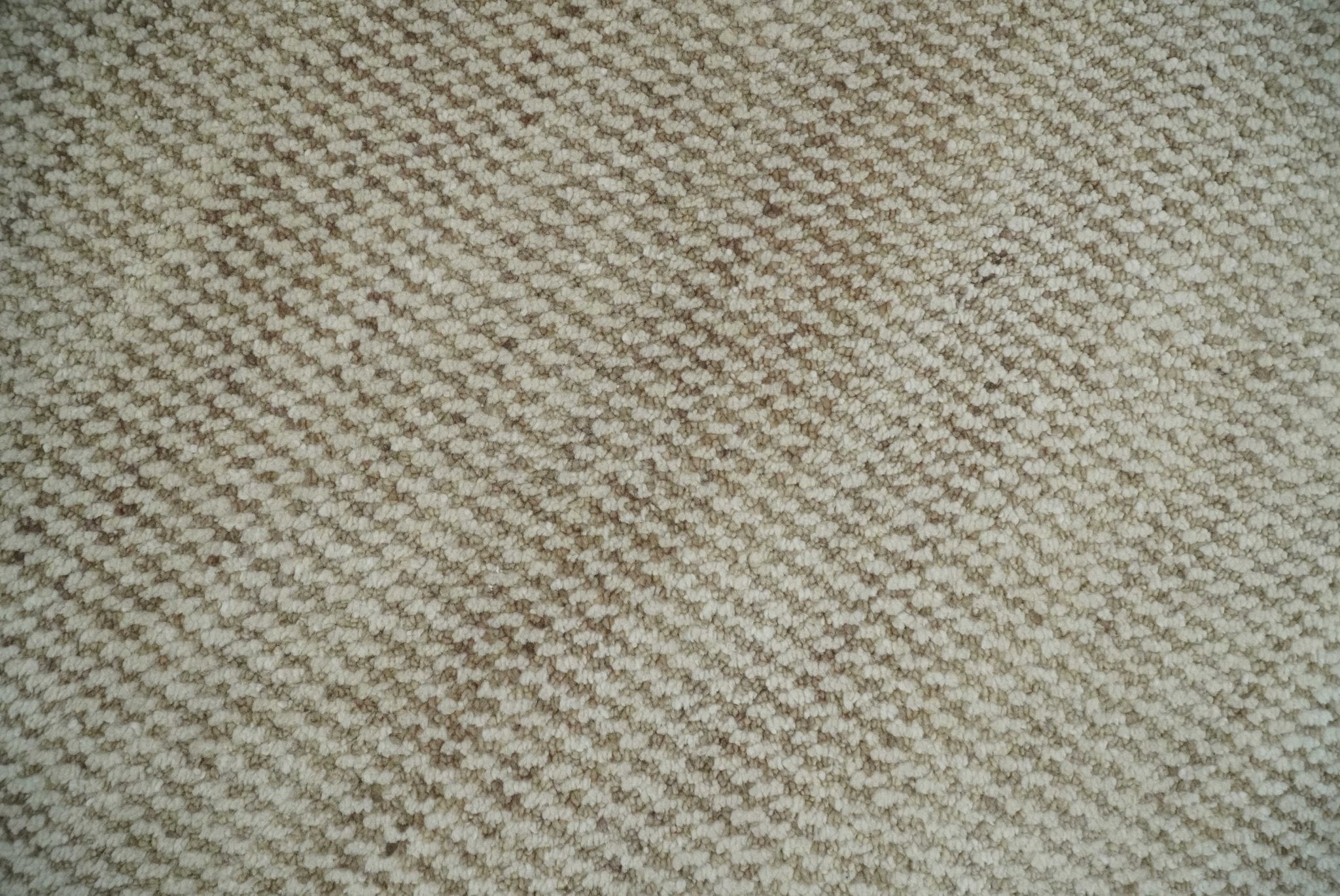 Custom Made Contemporary Beige and Ivory Hand Knotted Rug Area Rug - The Rug Decor