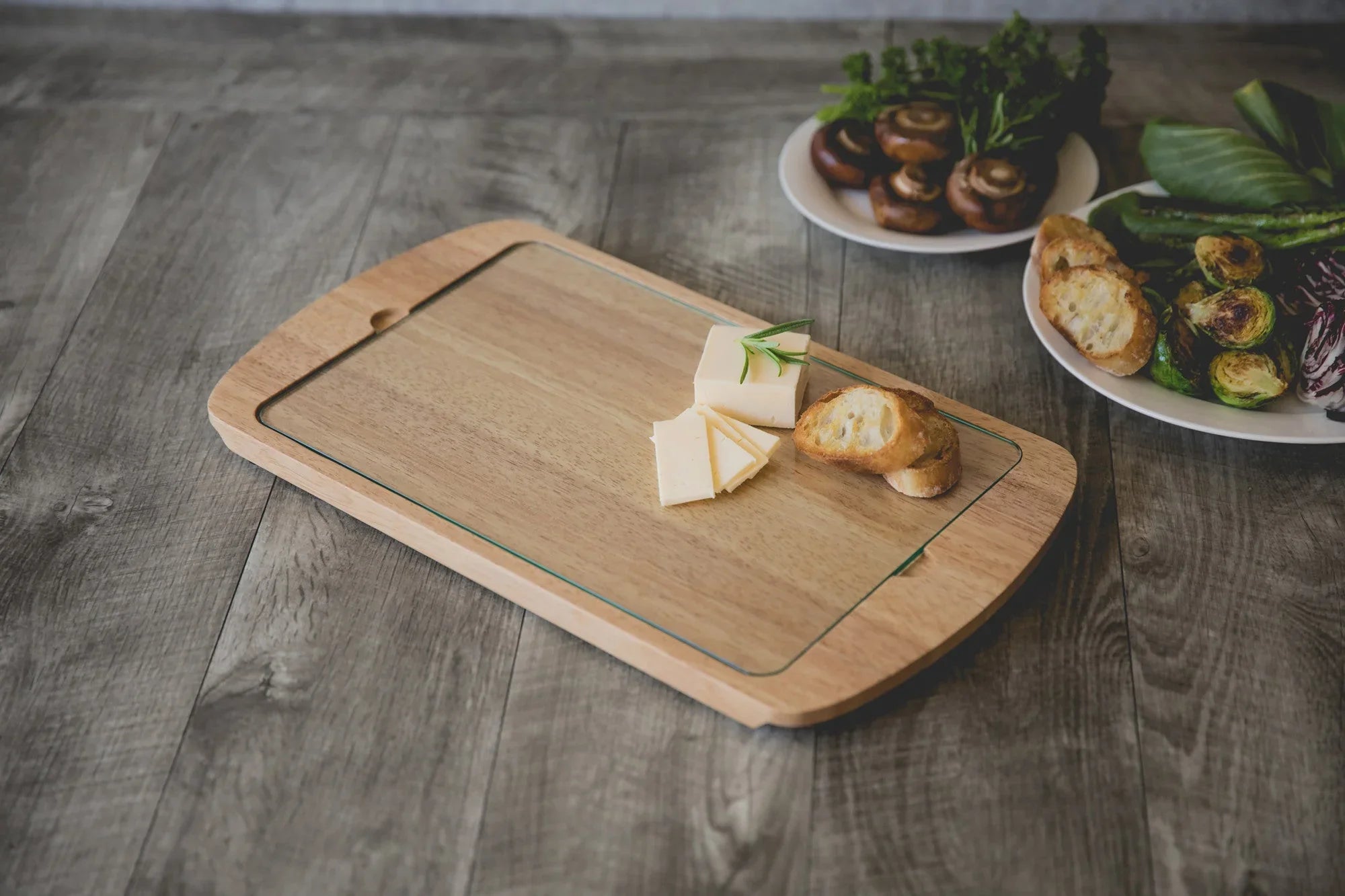 Billboard Glass Top Serving Tray - The Mayfair Hall