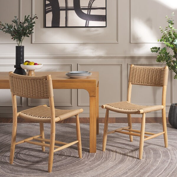 Hylos Rope Dining Chair in Natural (Set of 2)
