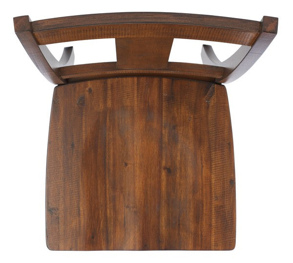 Sergio Splat Back Dining Chair in Rustic Cafe (Set of 2)