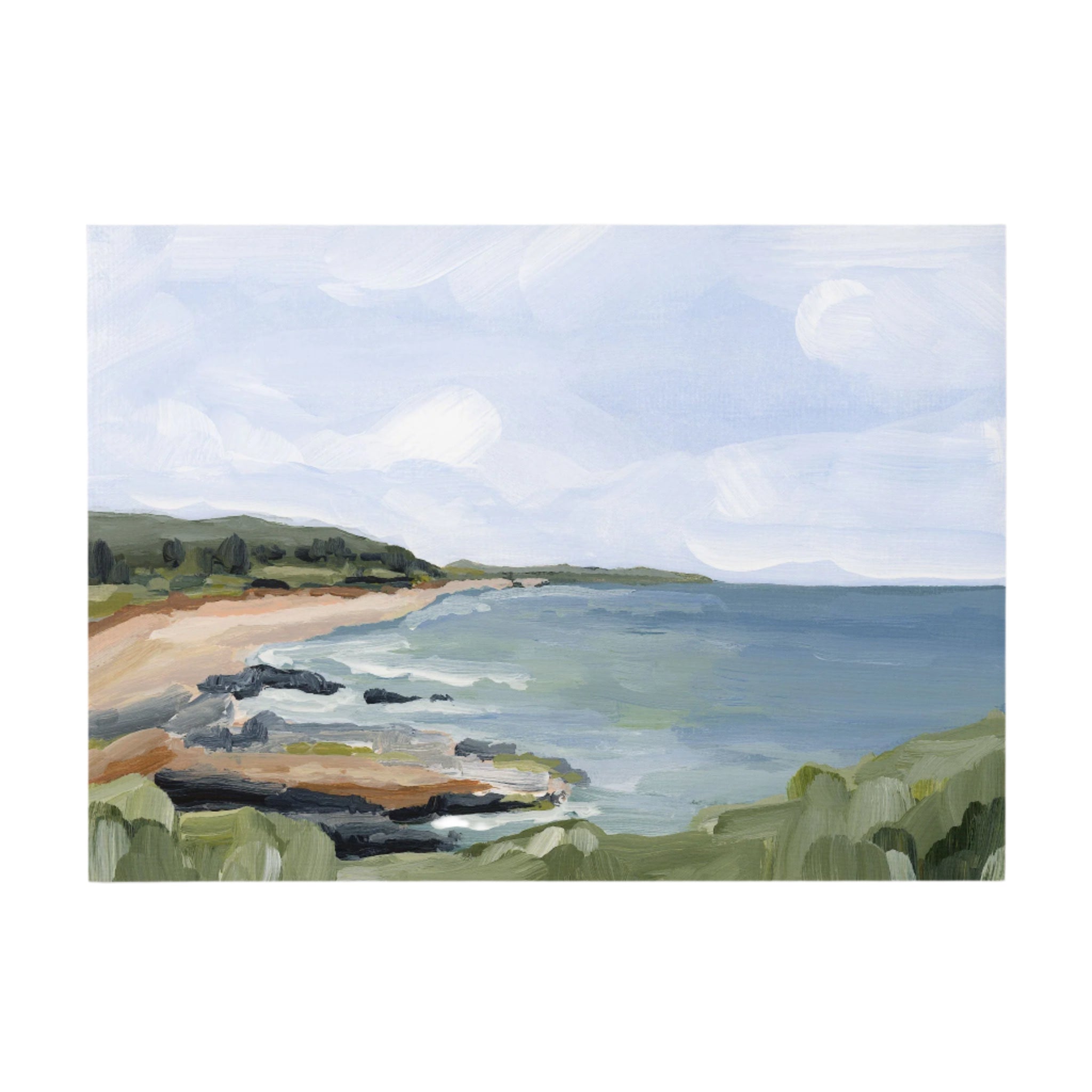 "Diamond Head I" Art Print