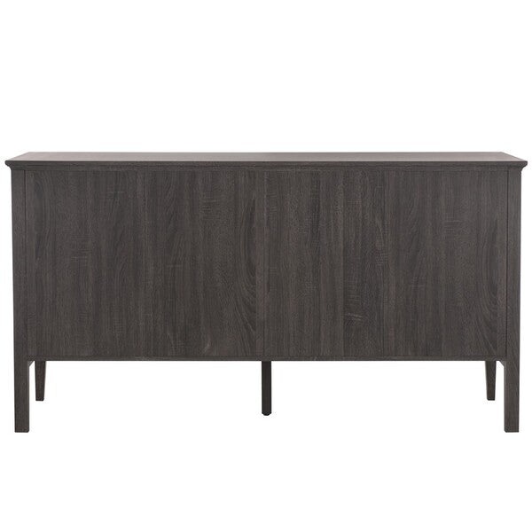 Sondra 6 Drawer Dresser in Distressed Black