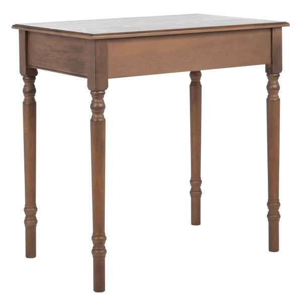 Arina 1 Drawer Desk in Brown