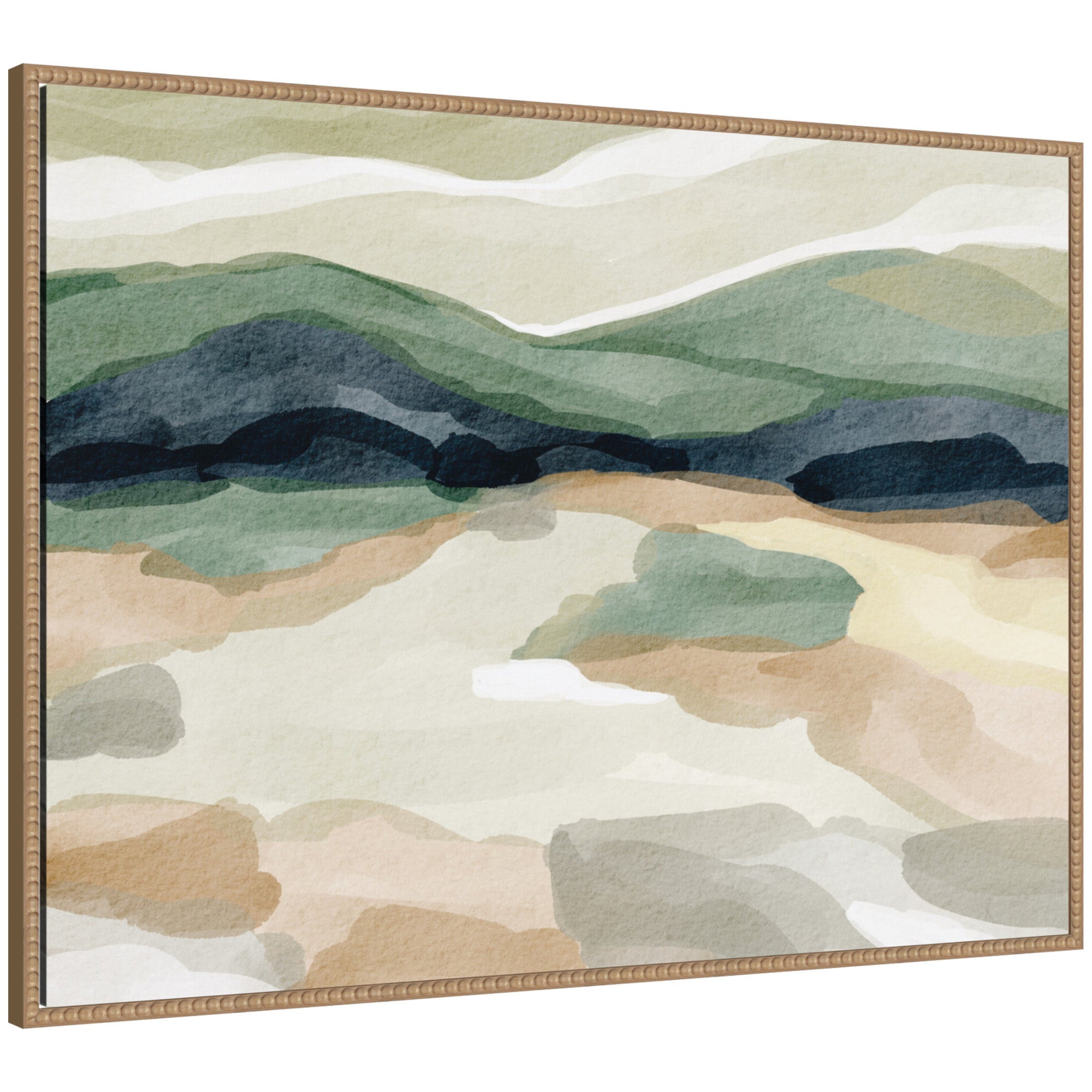 Beauty After Rain by Nikita Jariwala Framed Canvas Wall Art Print