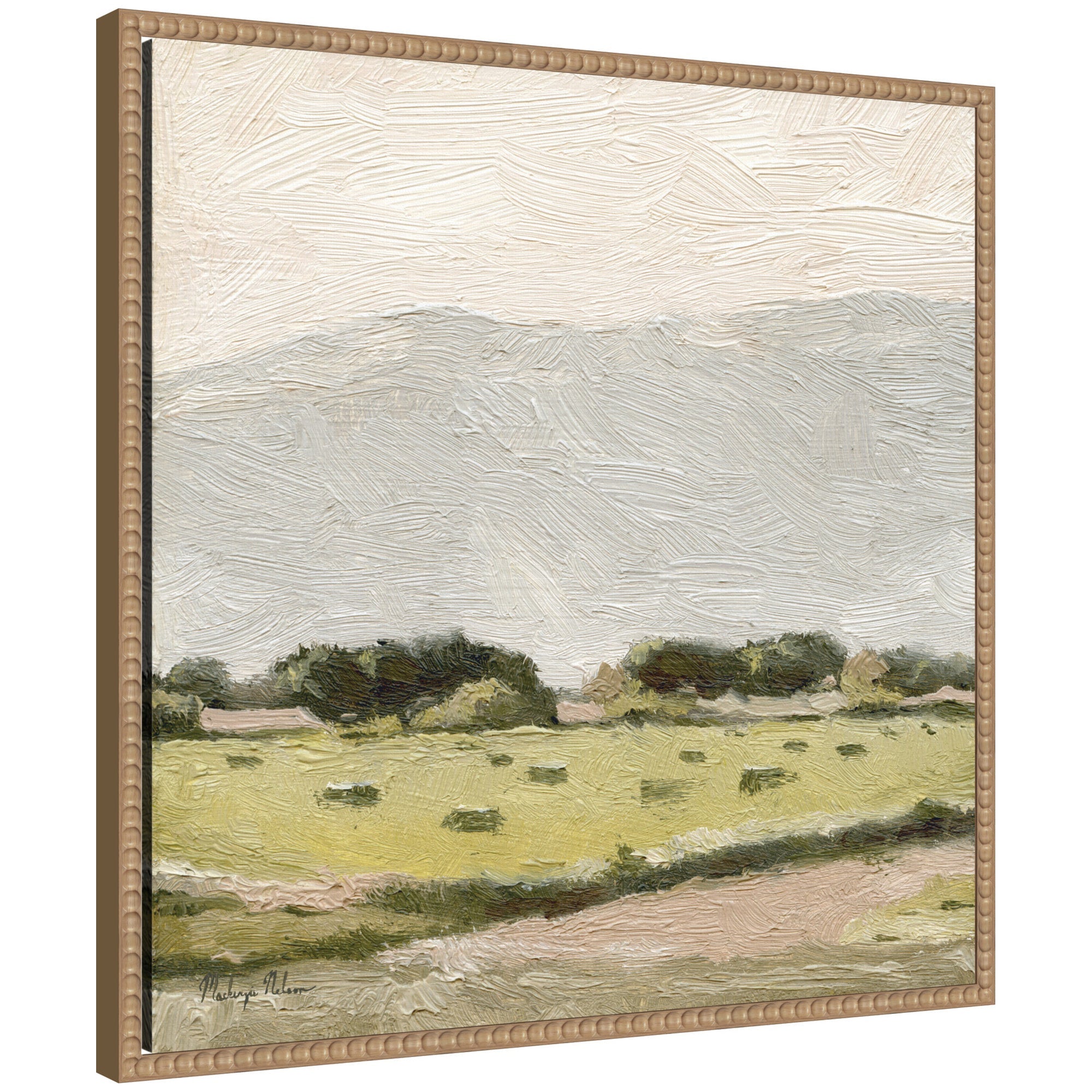 Petit Views No 11 by Mackenzie Nelson Framed Canvas Wall Art Print