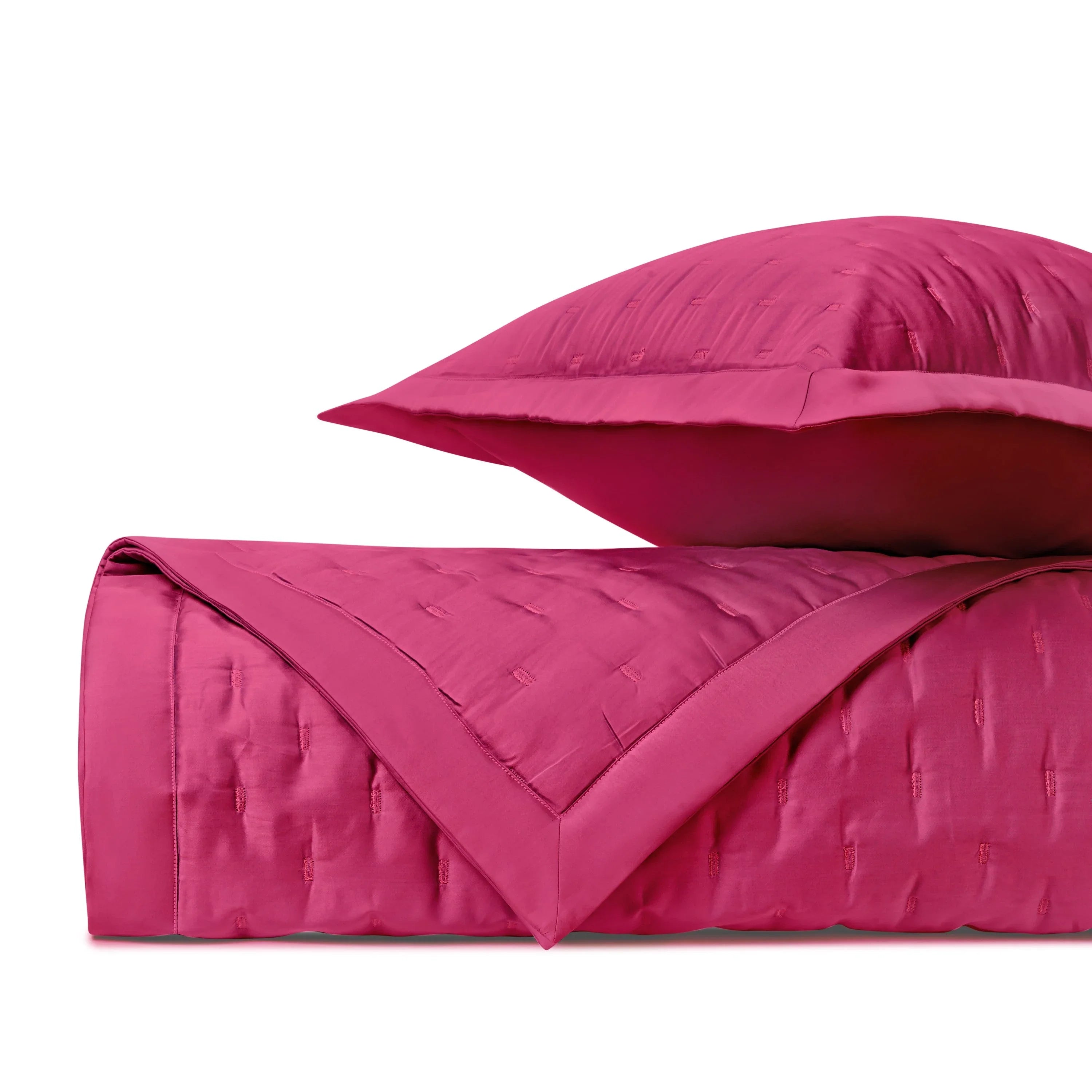Fil Coupé Quilted Coverlet (Euro) Set - The Mayfair Hall