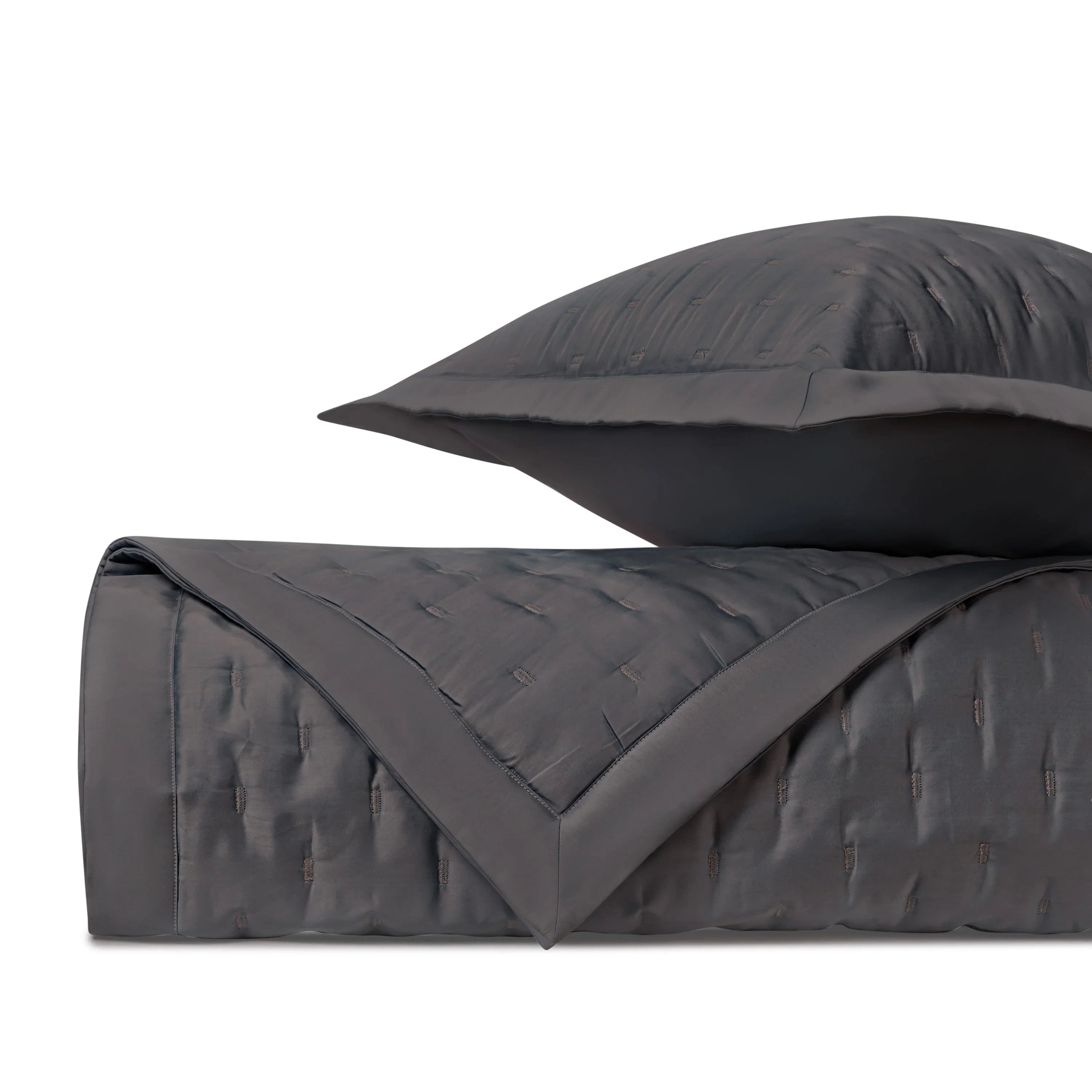Fil Coupé Quilted Coverlet (Euro) Set - The Mayfair Hall