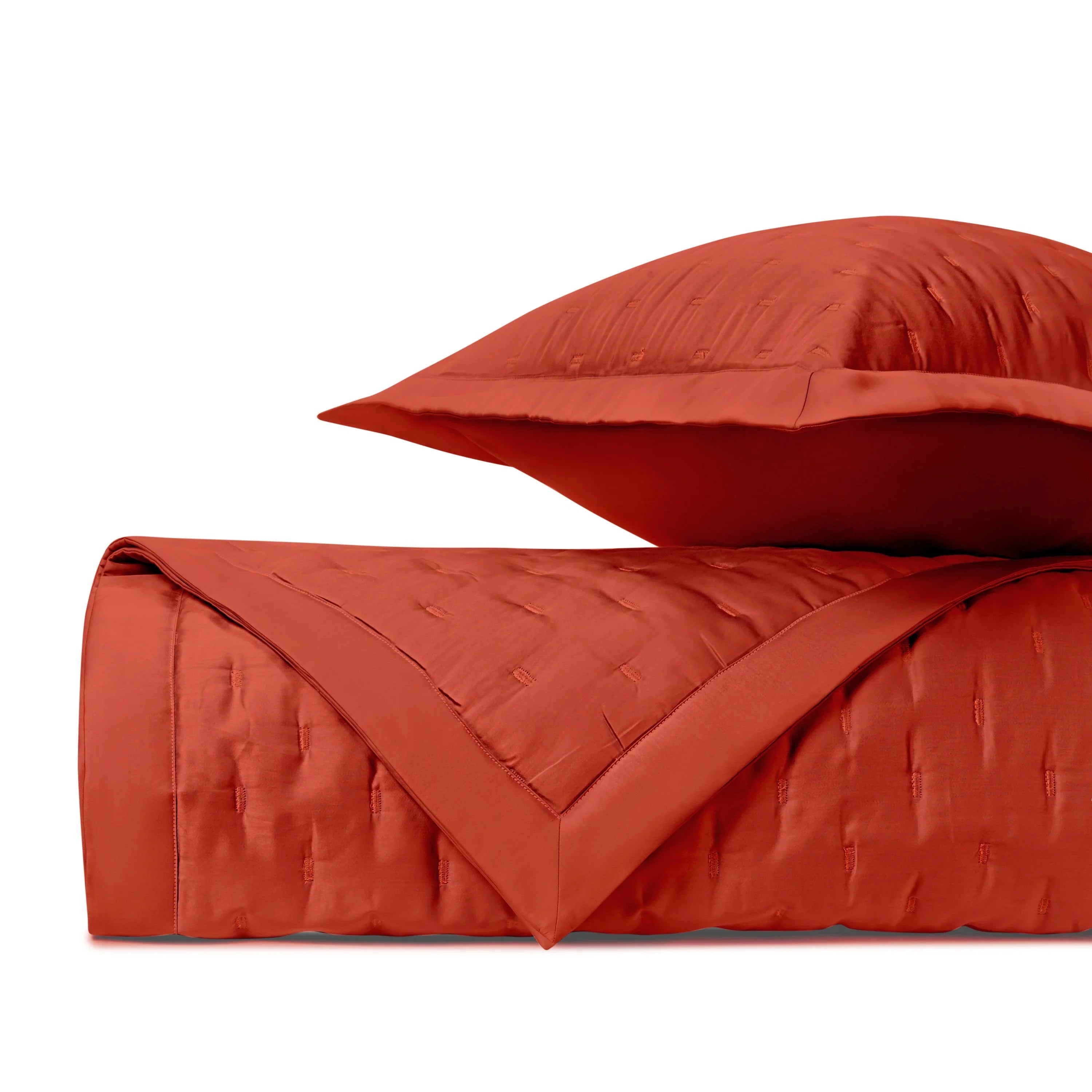 Fil Coupé Quilted Coverlet (Euro) Set - The Mayfair Hall