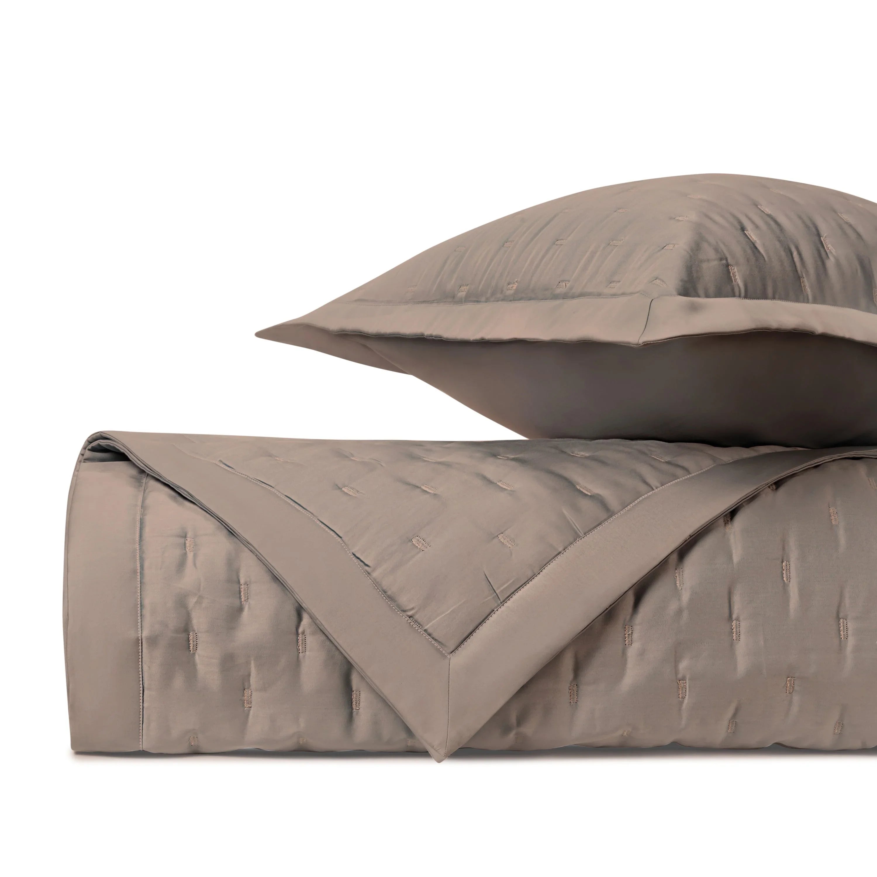 Fil Coupé Quilted Coverlet (Euro) Set - The Mayfair Hall