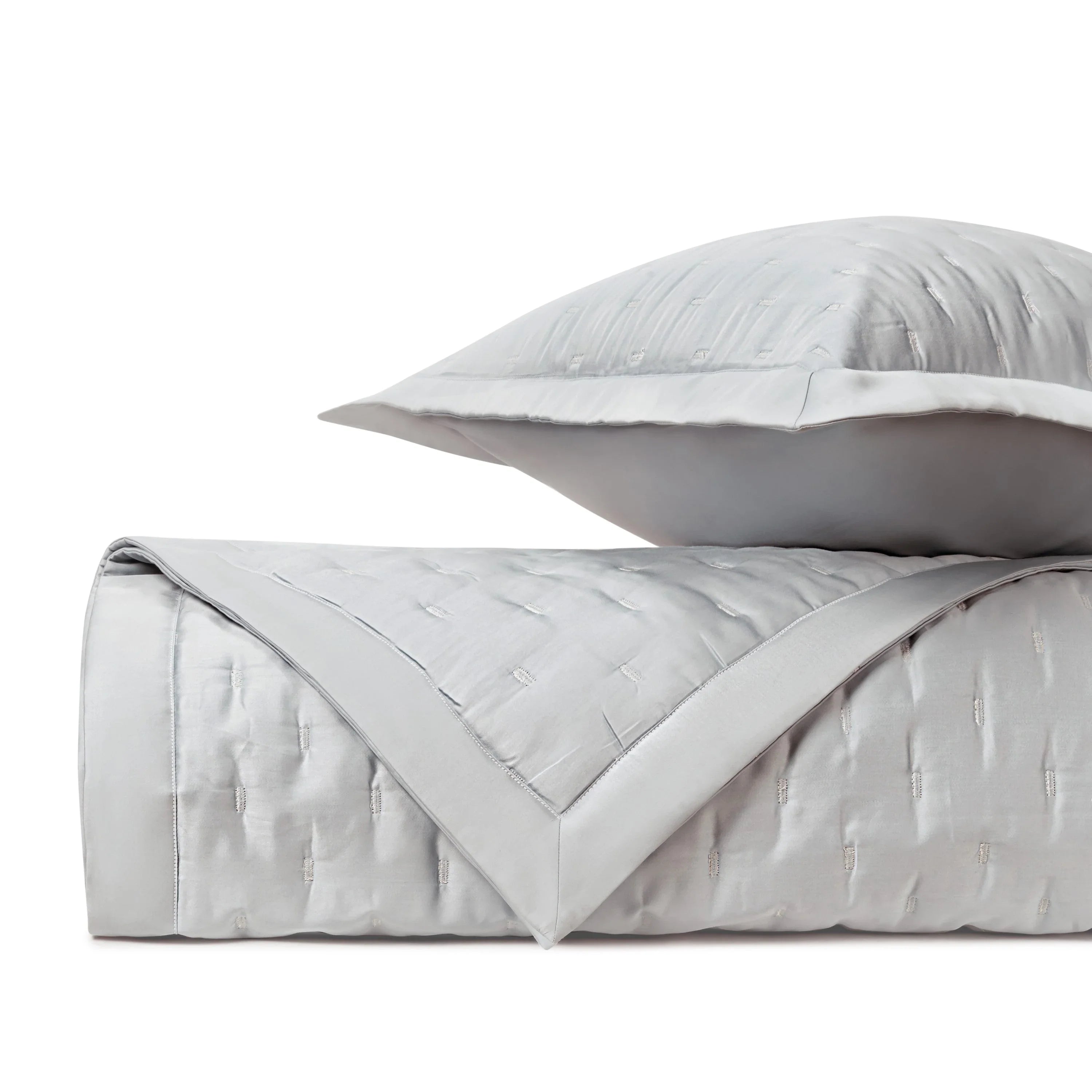 Fil Coupé Quilted Coverlet (Euro) Set - The Mayfair Hall