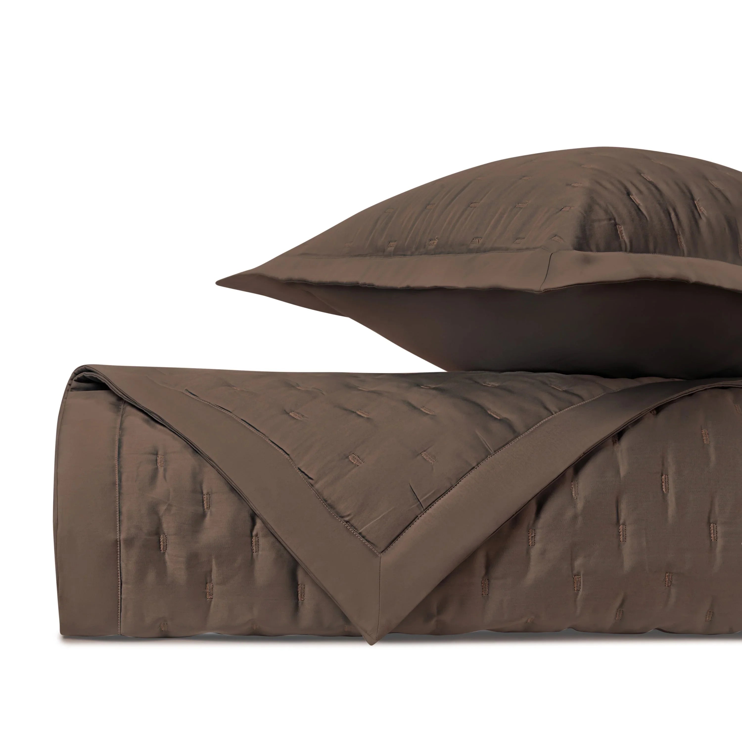 Fil Coupé Quilted Coverlet (Euro) Set - The Mayfair Hall