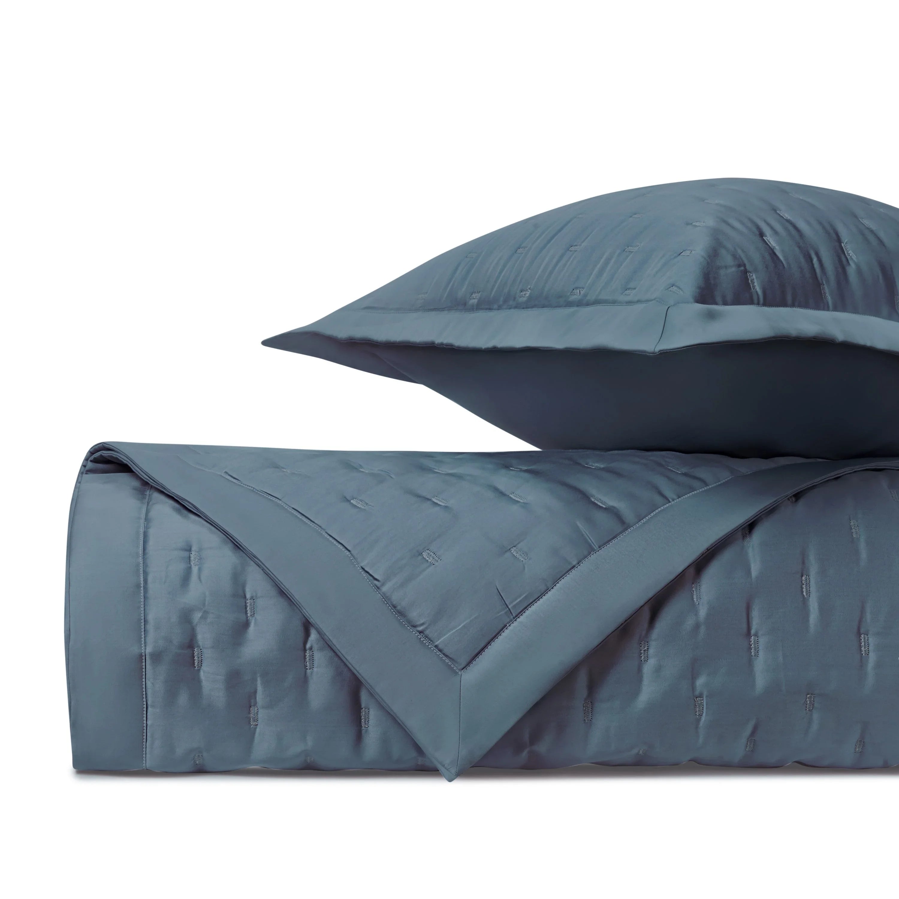Fil Coupé Quilted Coverlet (Euro) Set - The Mayfair Hall