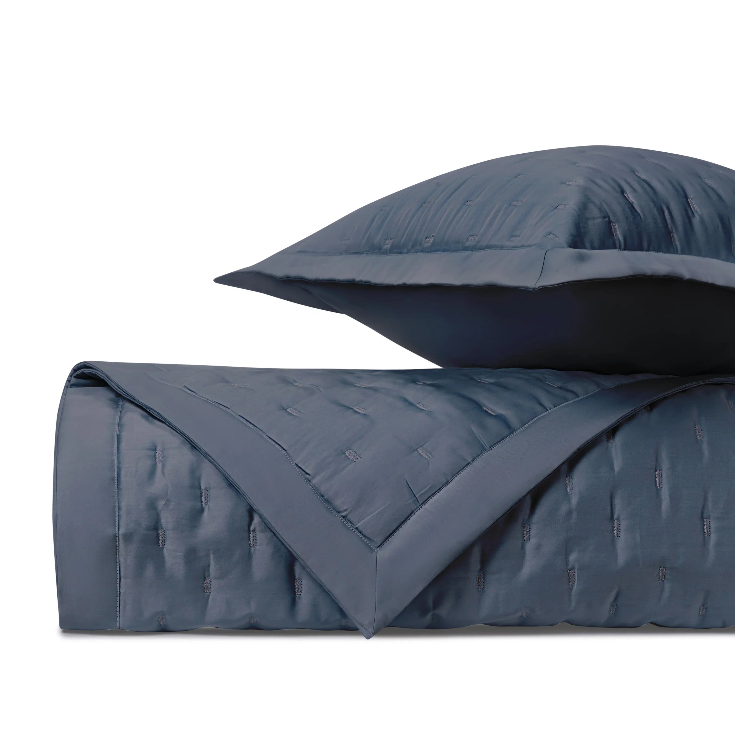 Fil Coupé Quilted Coverlet (Euro) Set - The Mayfair Hall