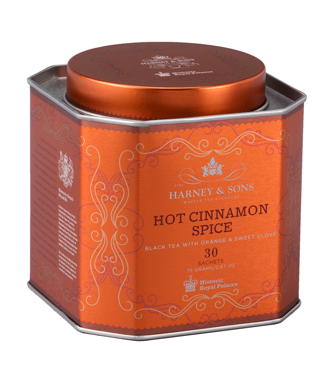 Hot Cinnamon Spice in HRP Tin of 30 Sachets