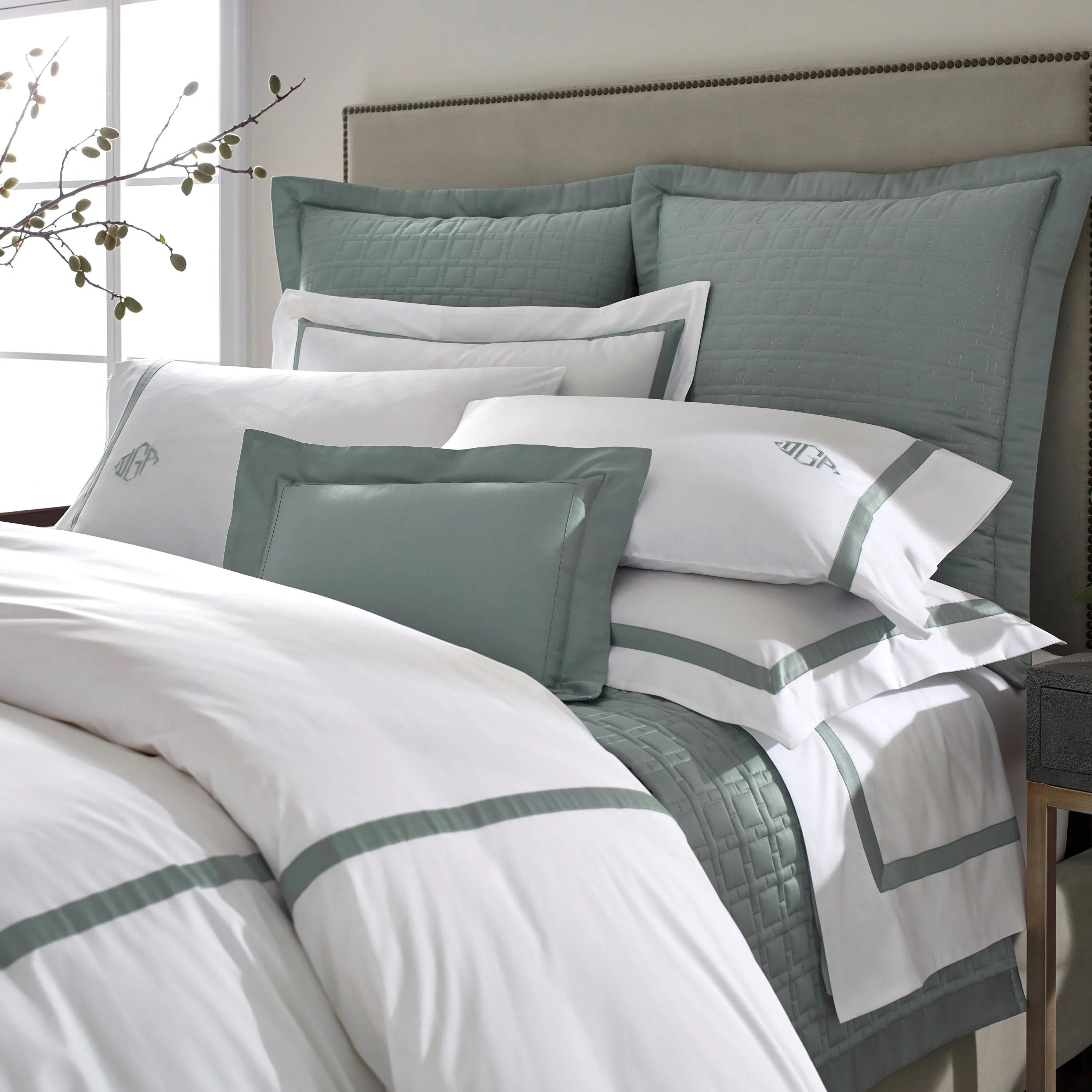 Fino Pair of Pillowcases - The Mayfair Hall