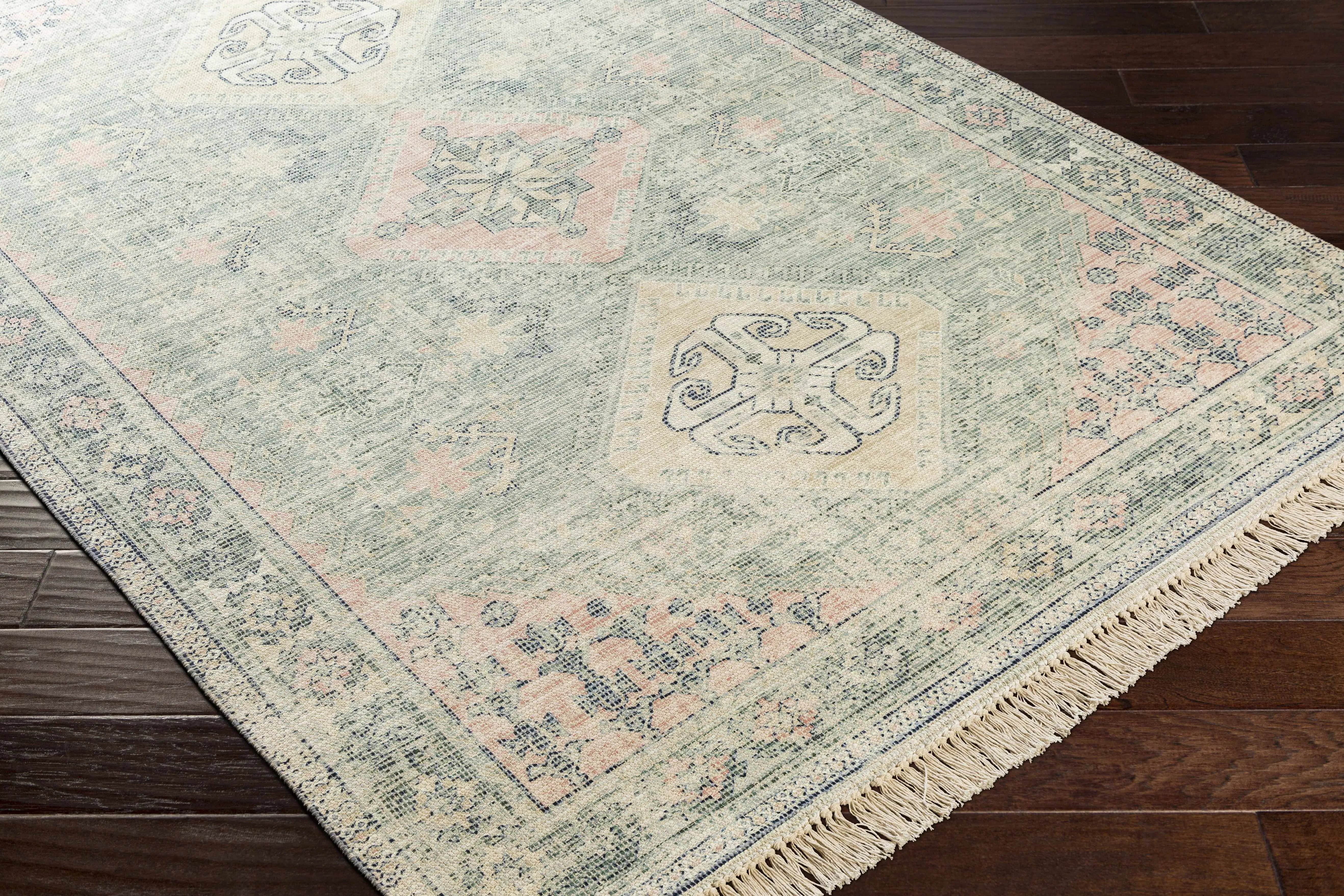 Foraker Sage Cotton Rug