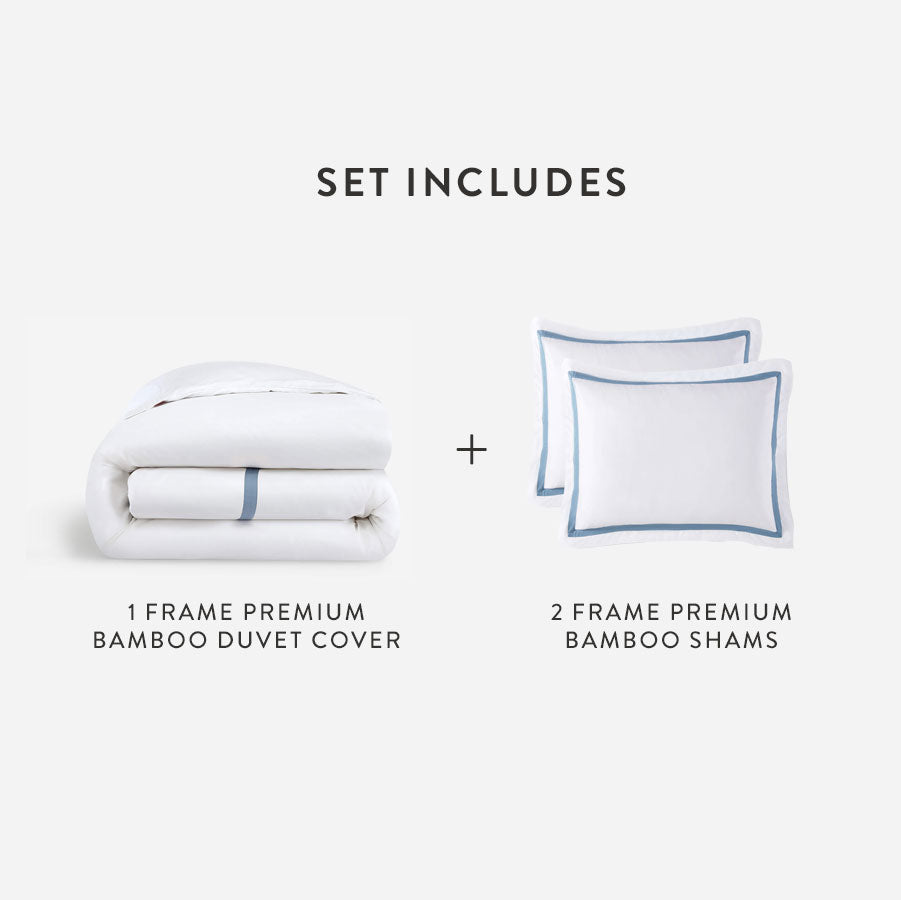 Frame Premium Bamboo Duvet Bundle
