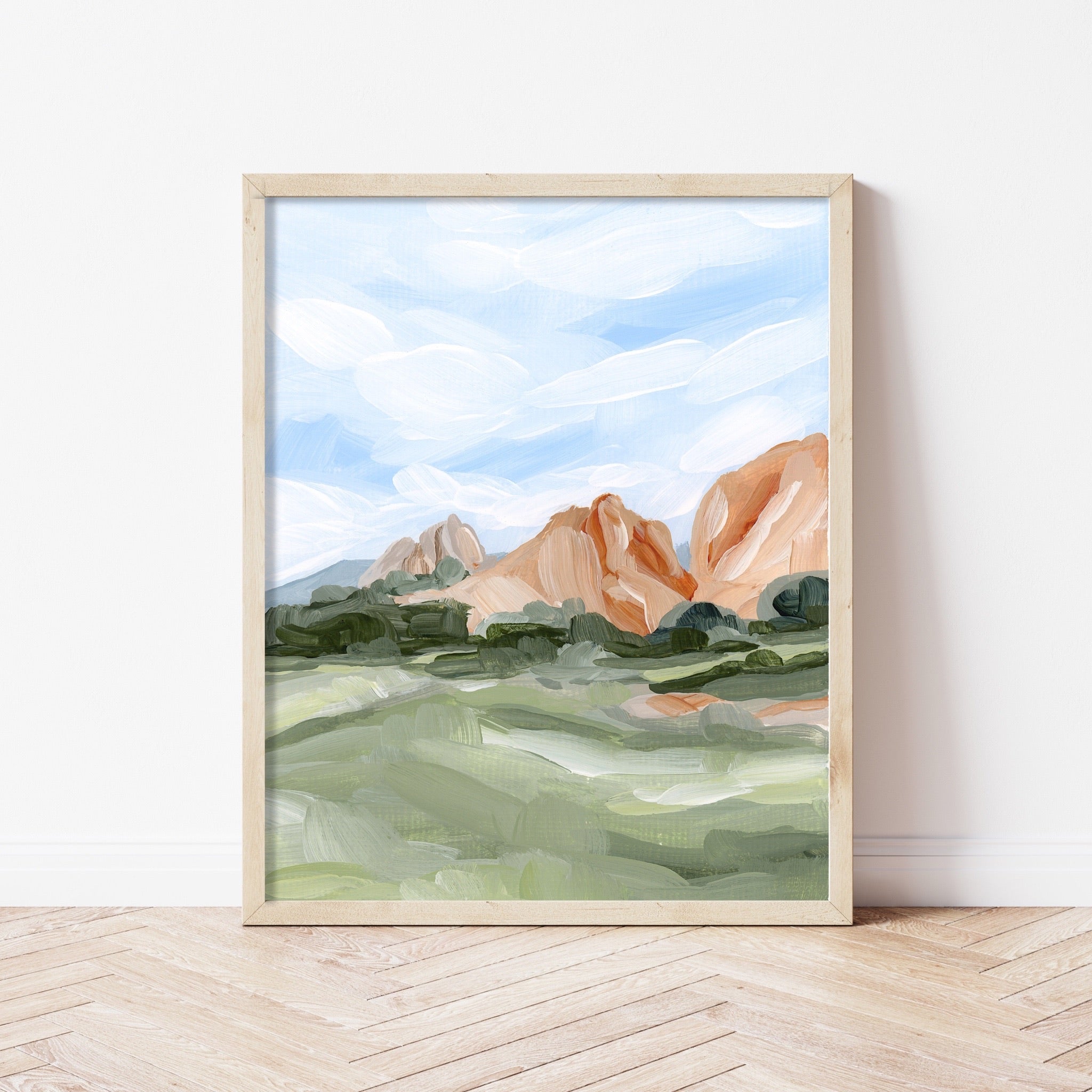 "Garden Walk" Art Print
