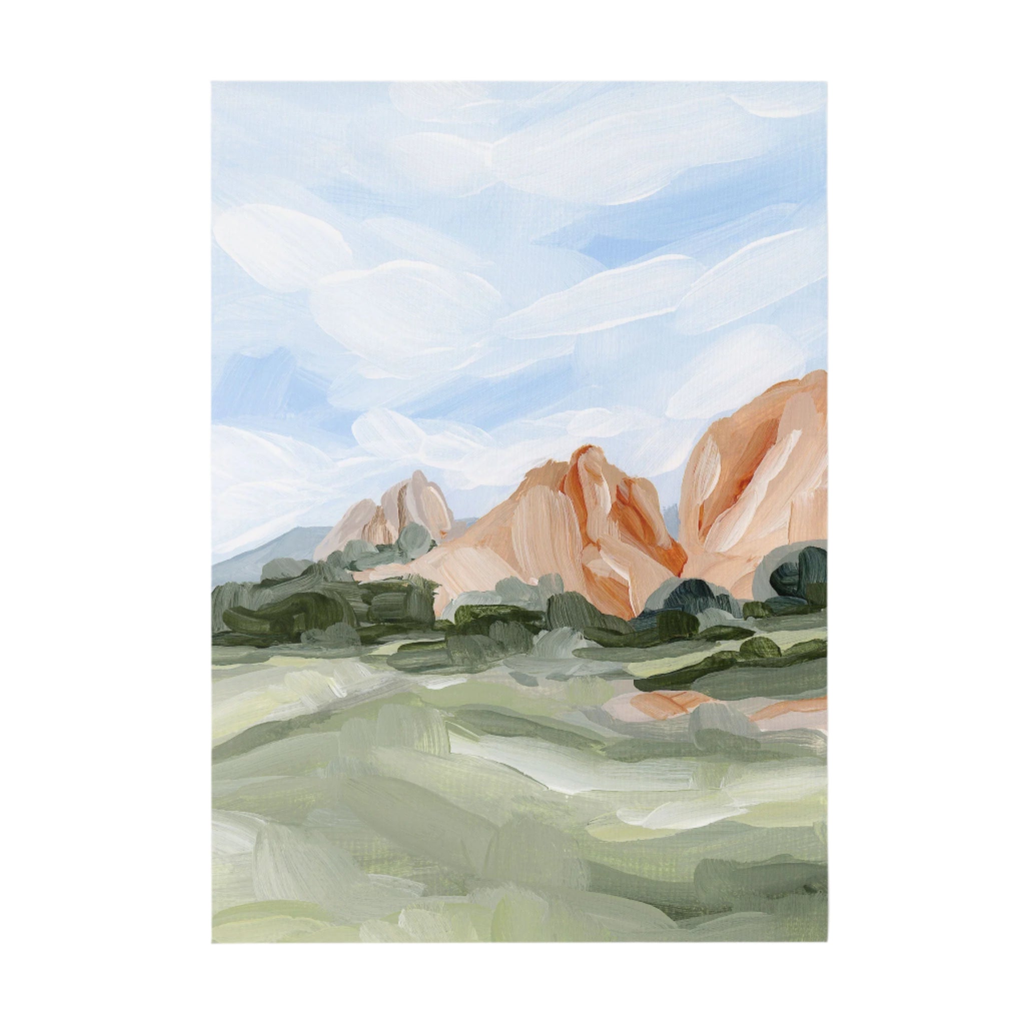 "Garden Walk" Art Print