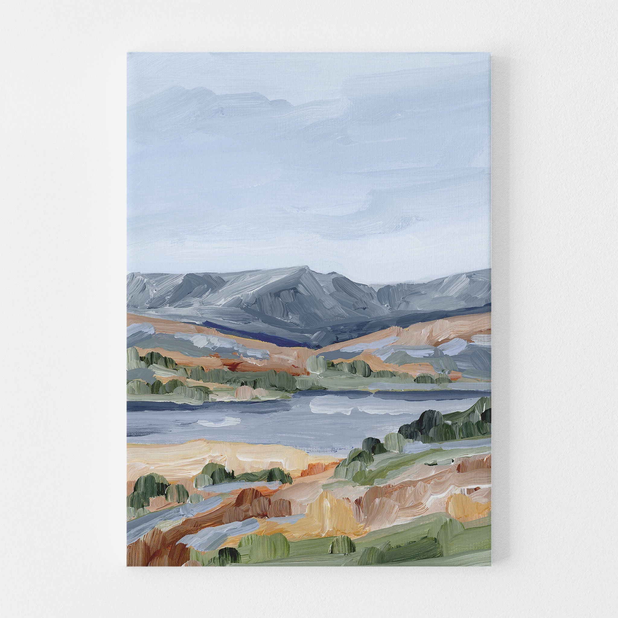 "Glacier Lake" Art Print