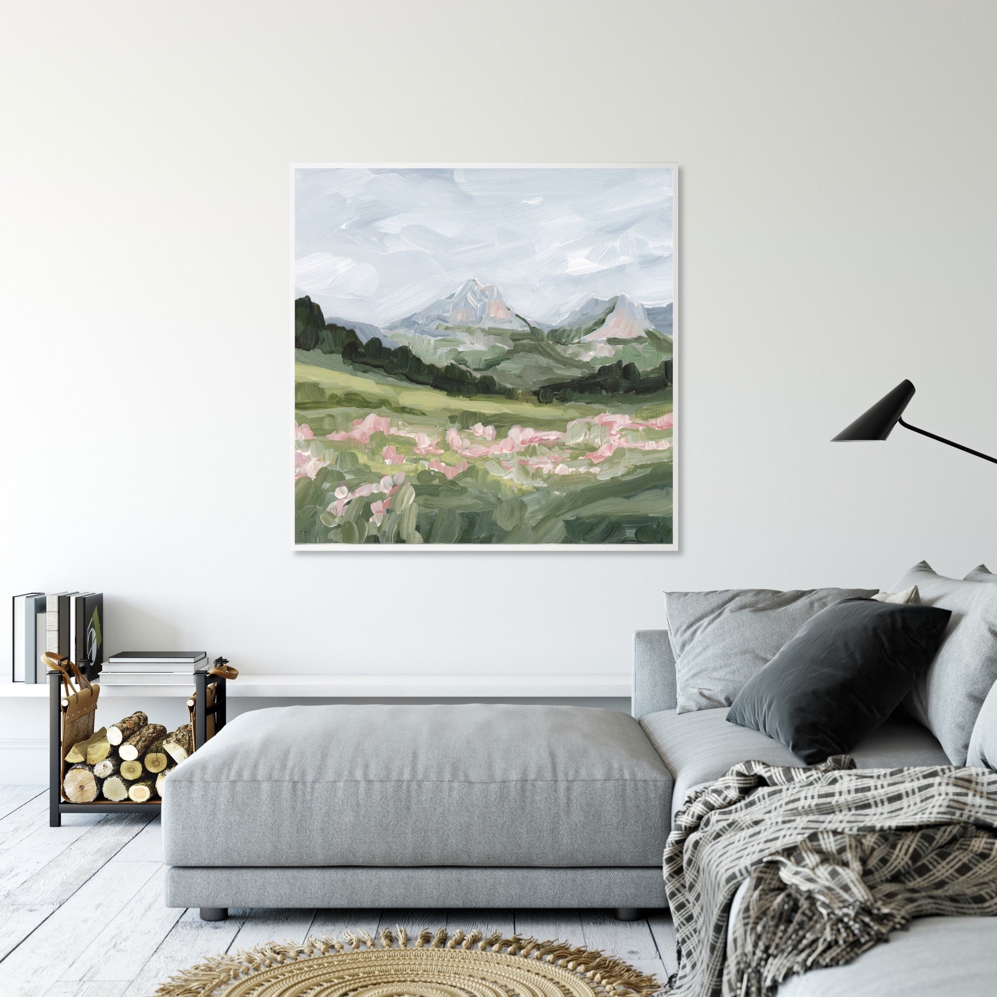 "Glacier Views" Art Print