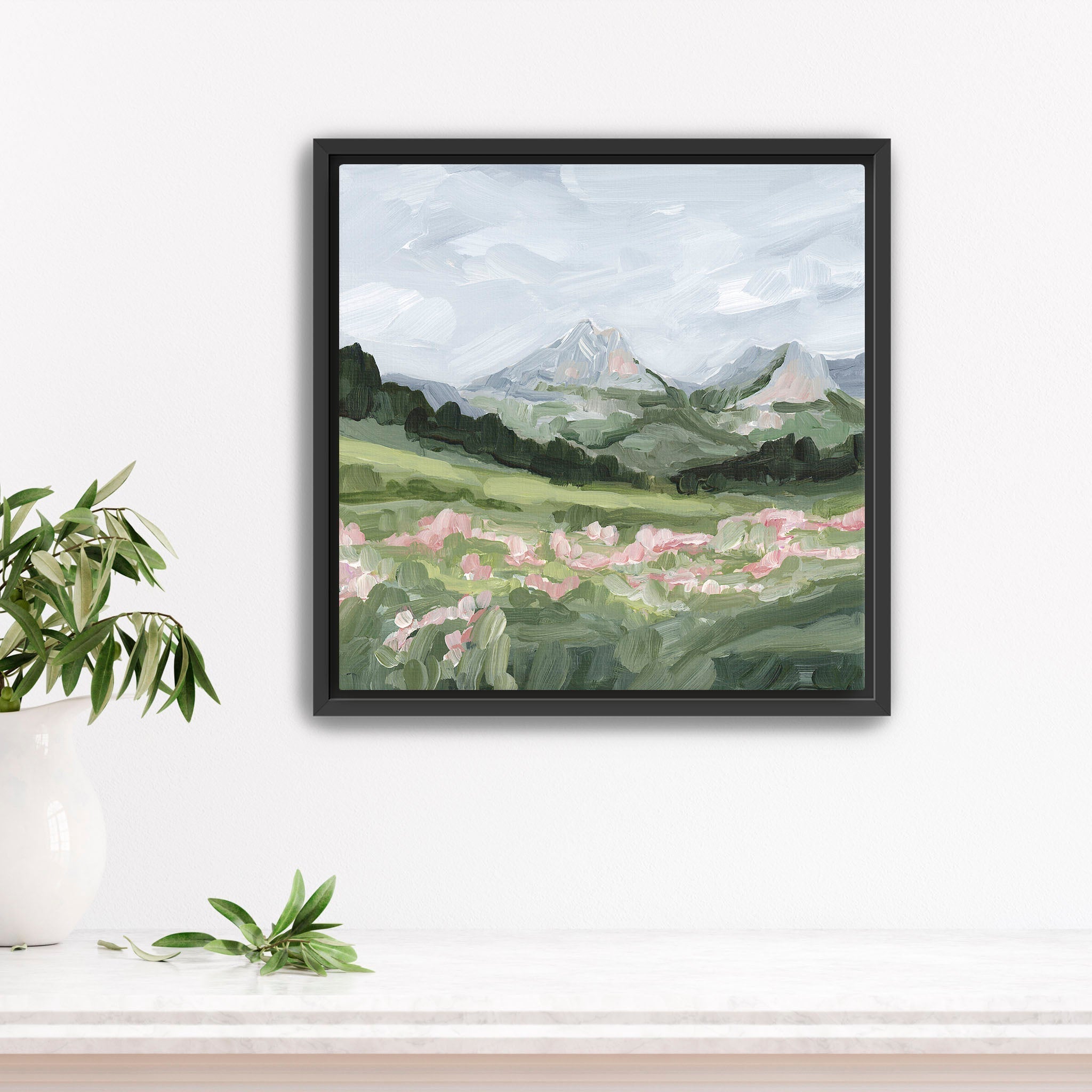 "Glacier Views" Art Print