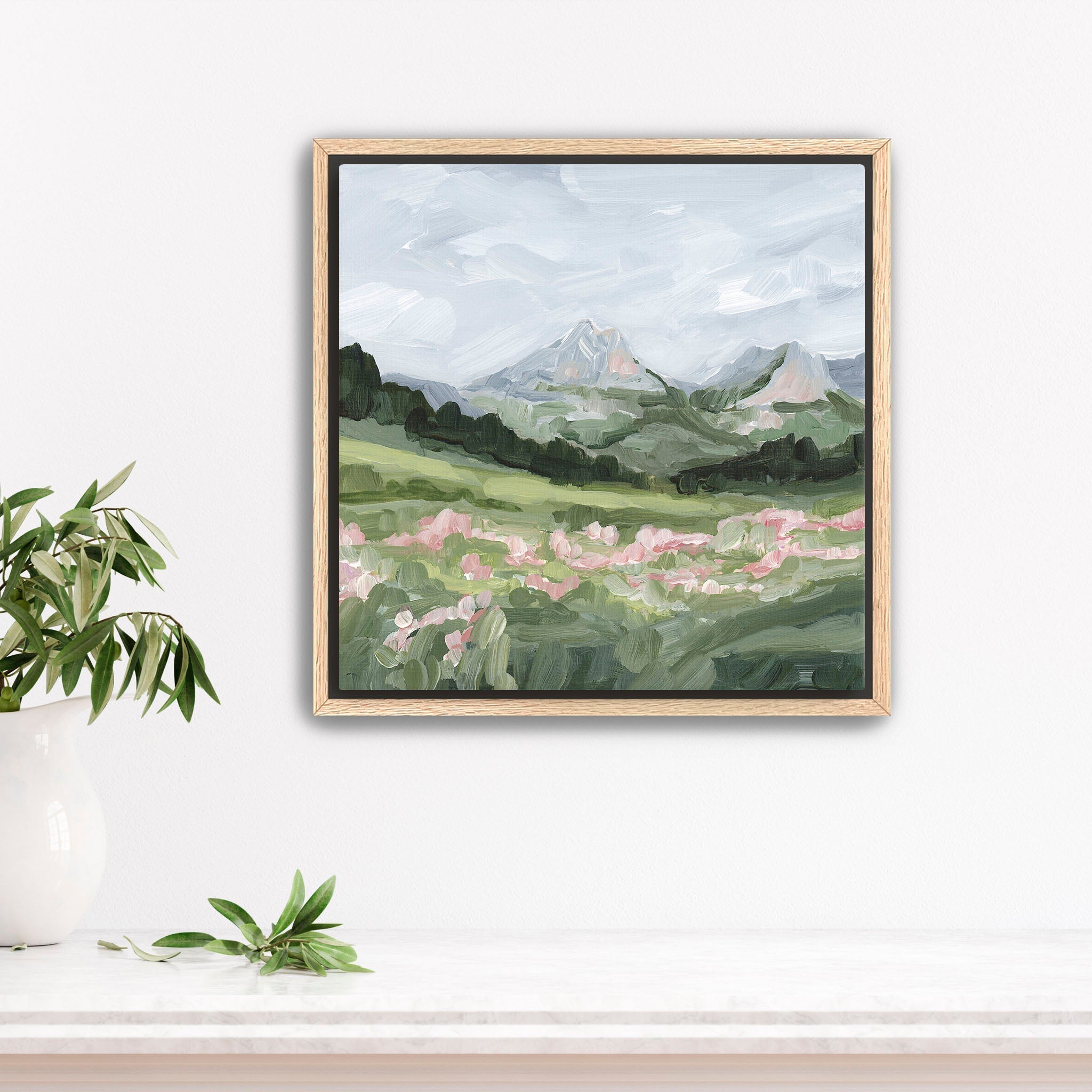 "Glacier Views" Art Print