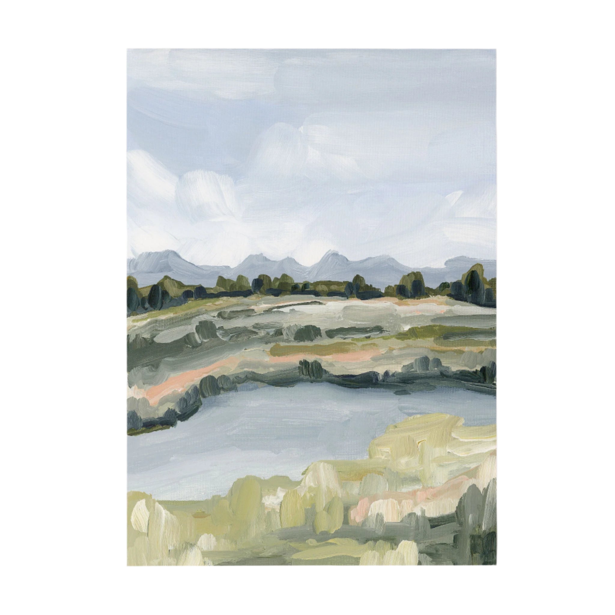 "Grand Tetons" Art Print
