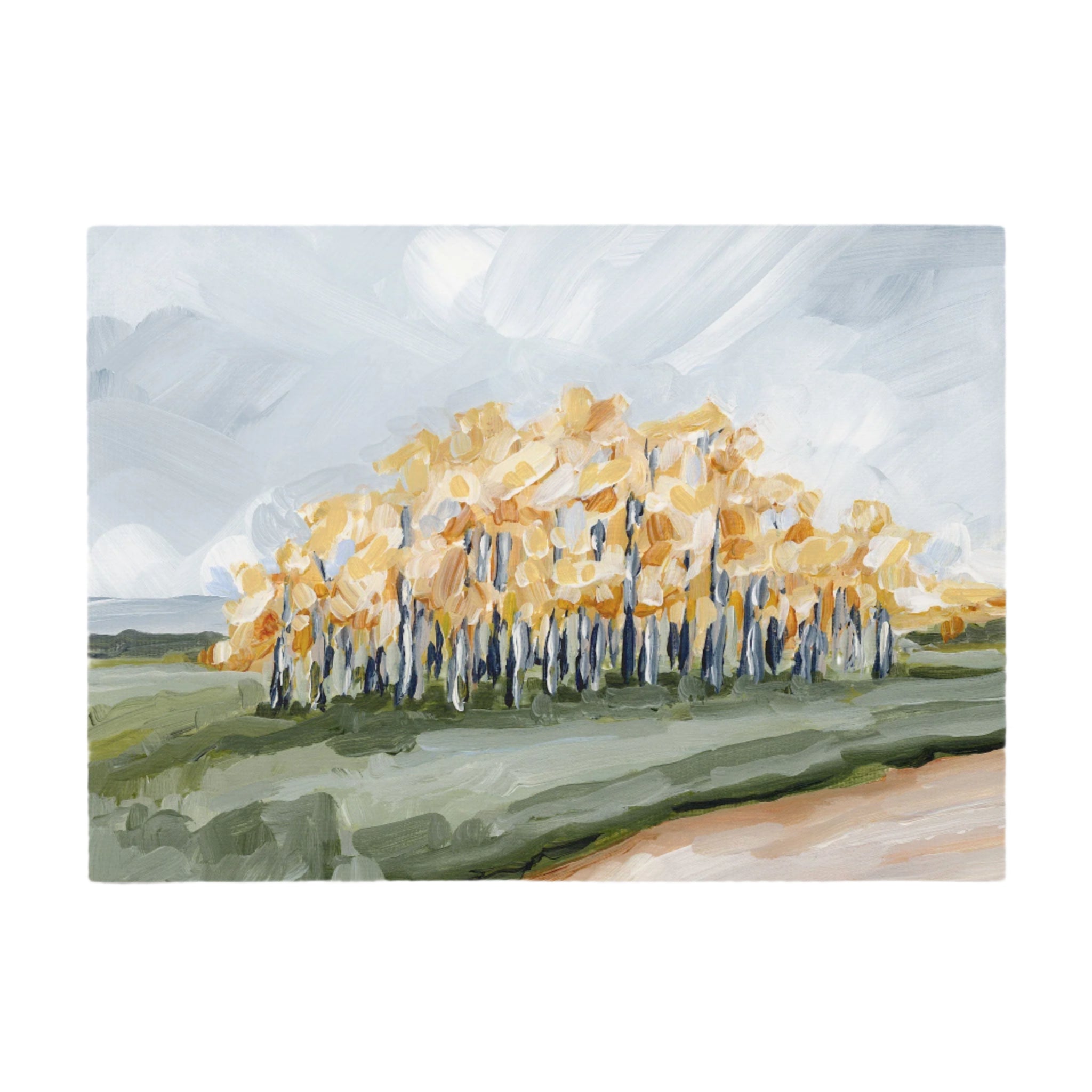 "Grove of Gold" Art Print